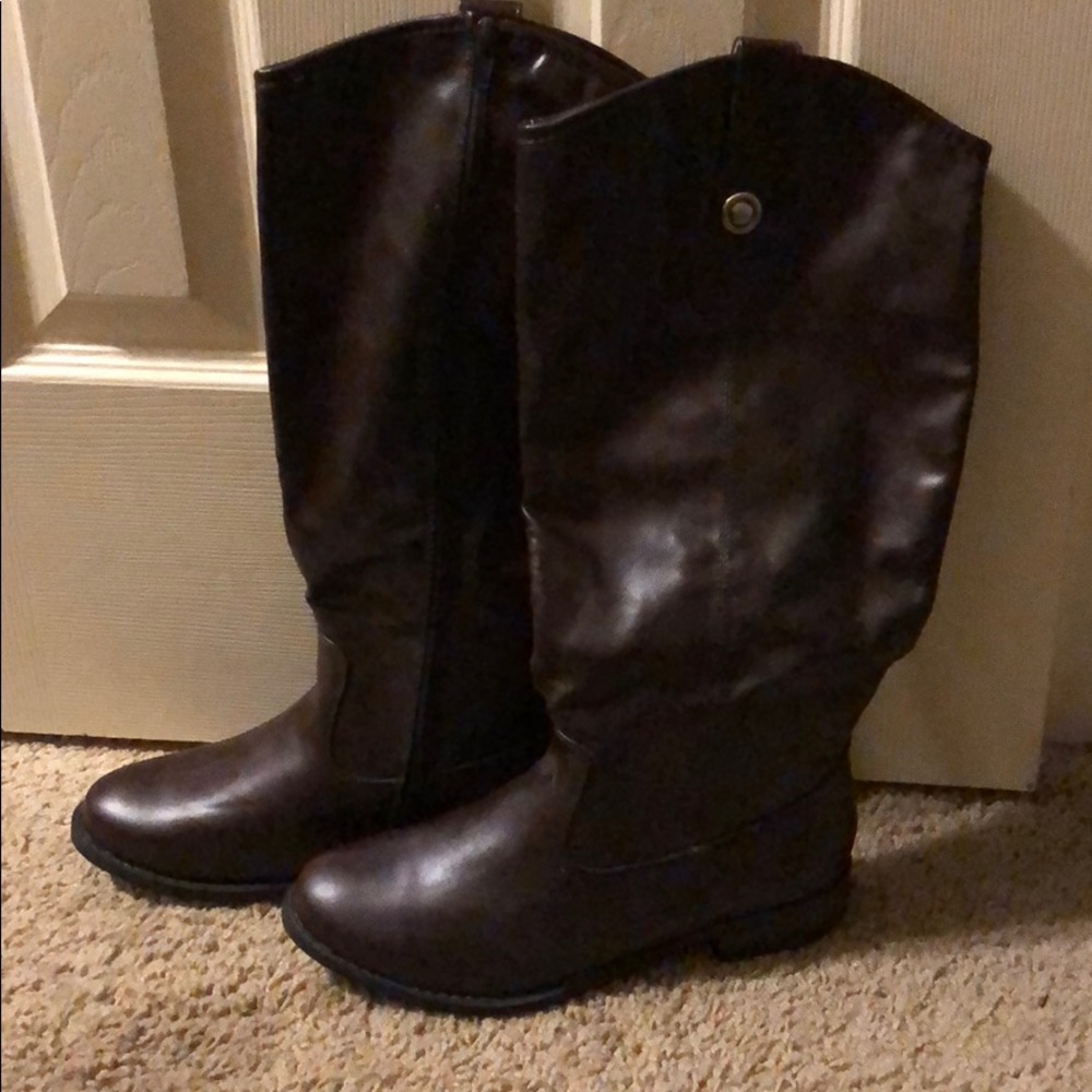 Tall Brown Boots